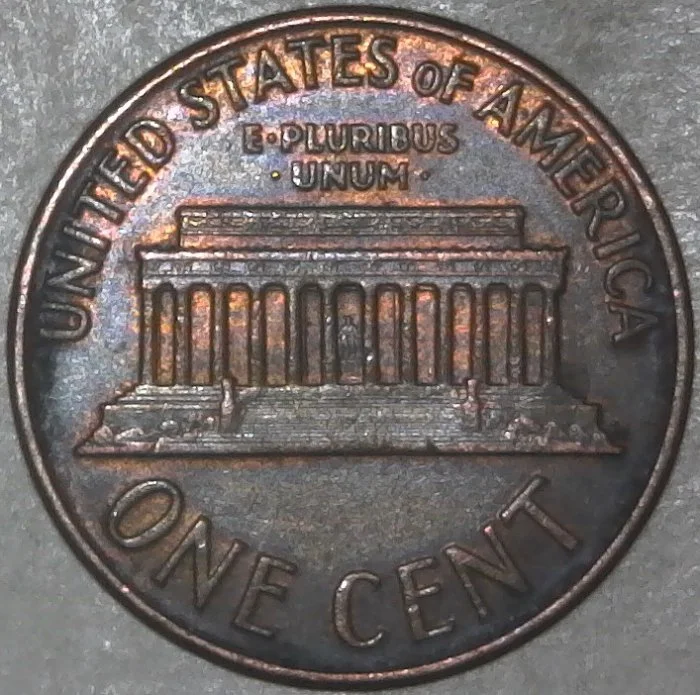 1961---D-Lincoln-Memorial-Cent-1MM-022-Found-CRH